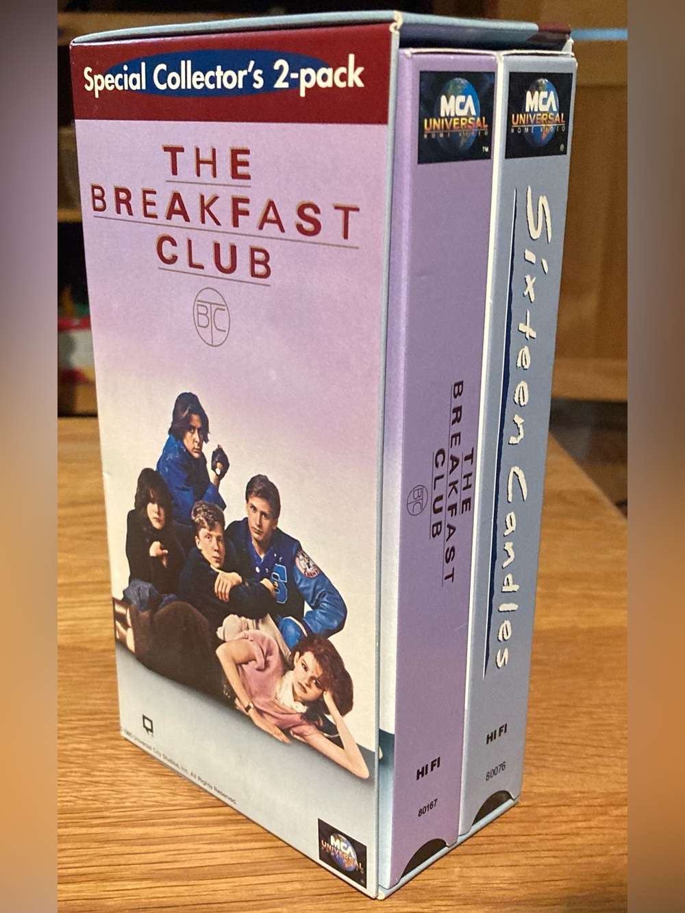 The Breakfast Club / Sixteen Candles Special Collector’s 2-Pack VHS Tapes